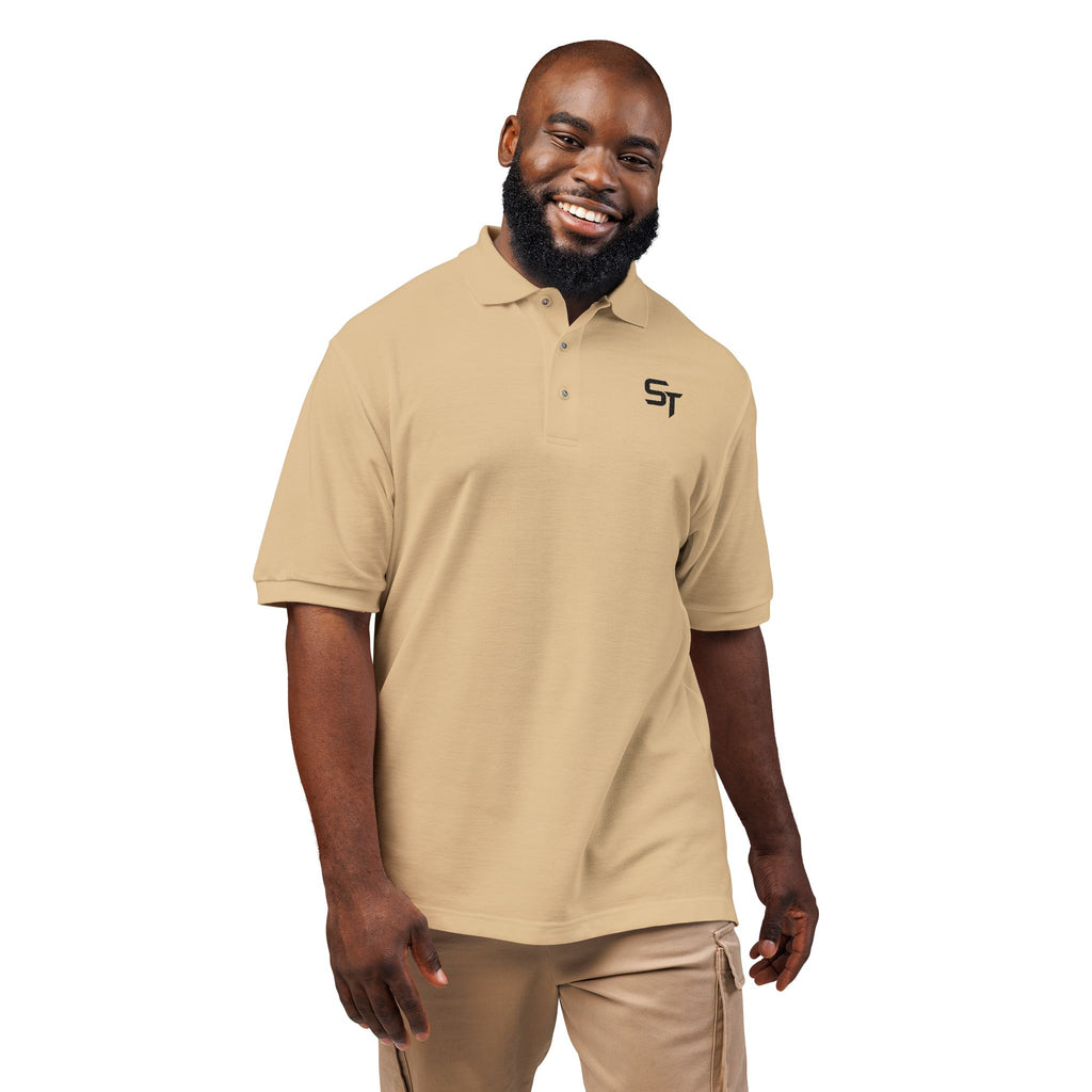 Unisex Polo Shirt Cream