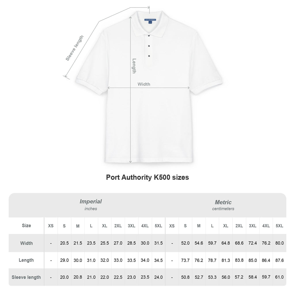 Unisex Polo Shirt Rubby Red