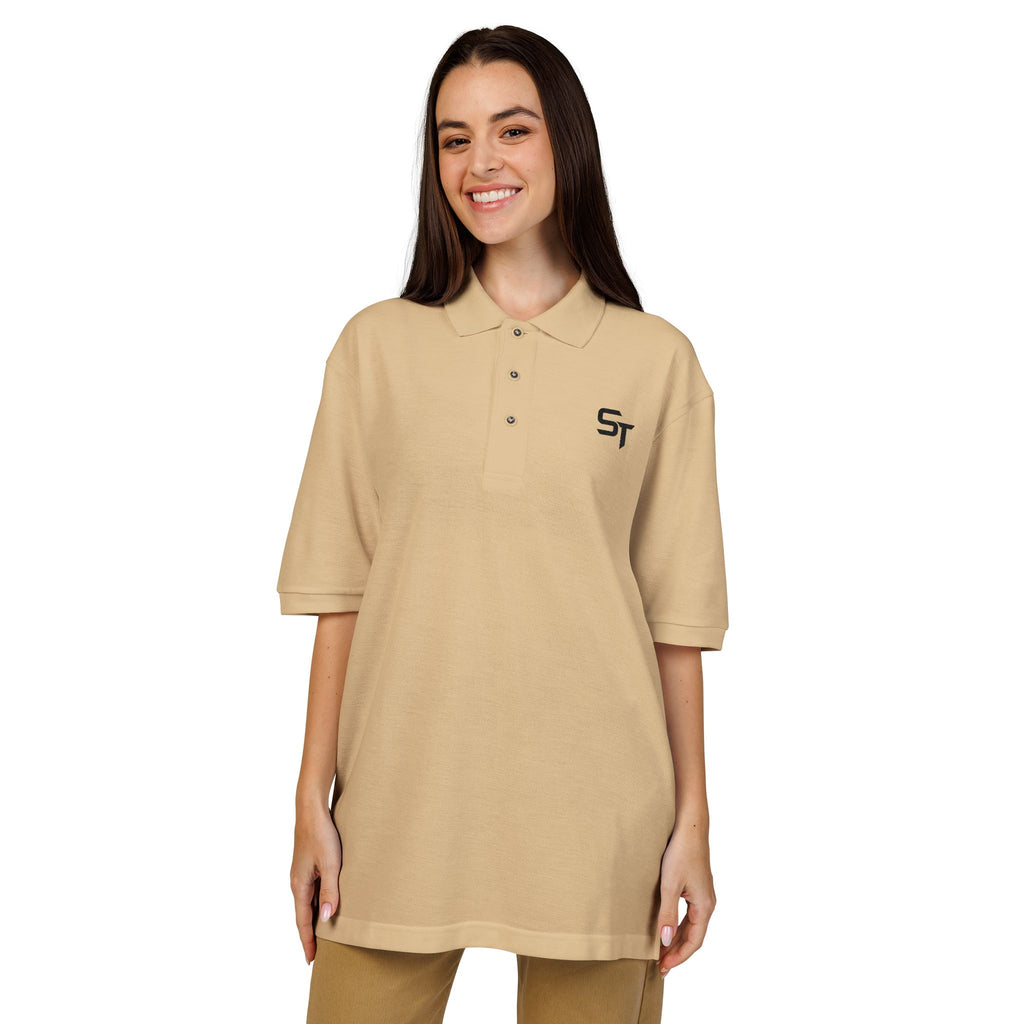 Unisex Polo Shirt Cream