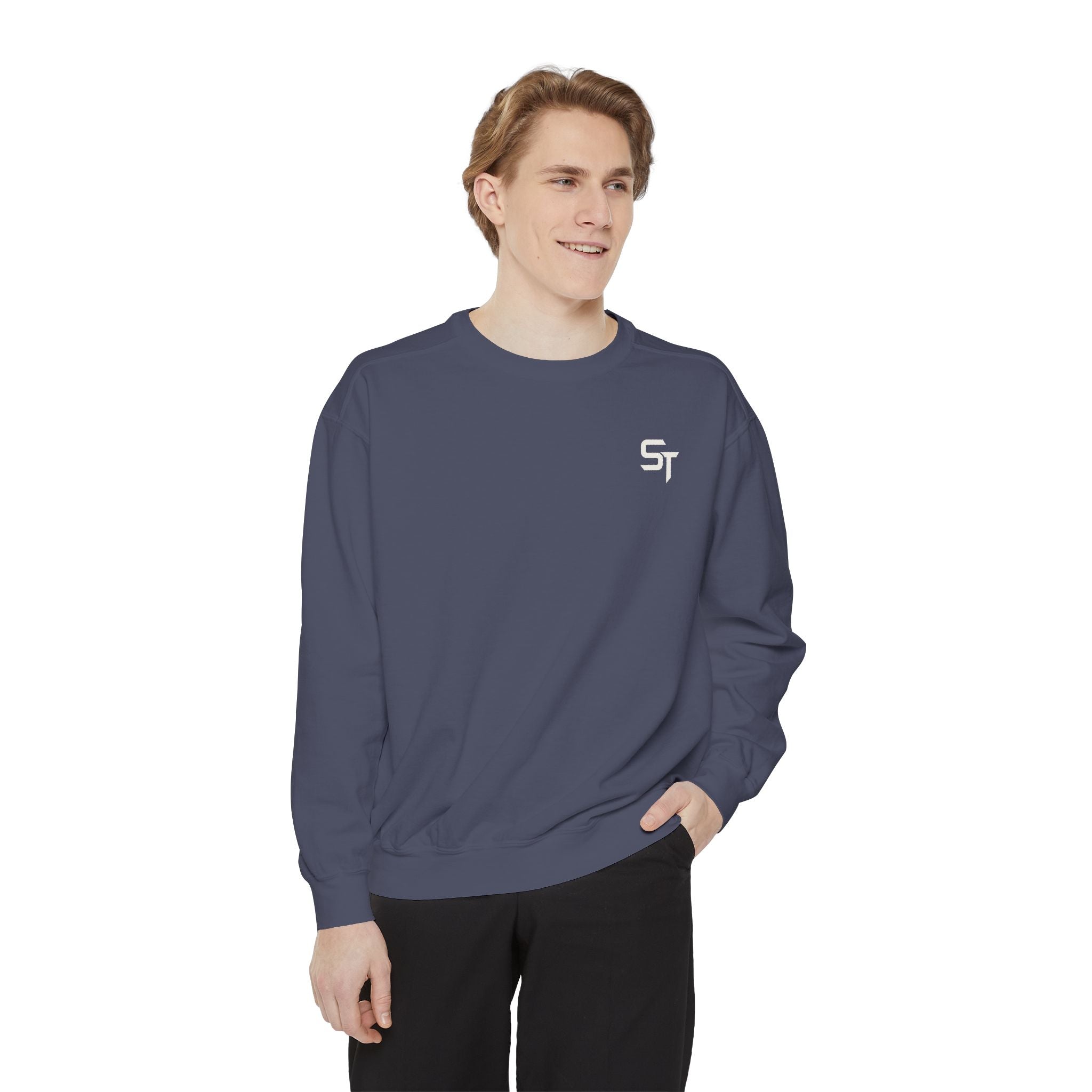 Unisex Sweatshirt Gray-Blue