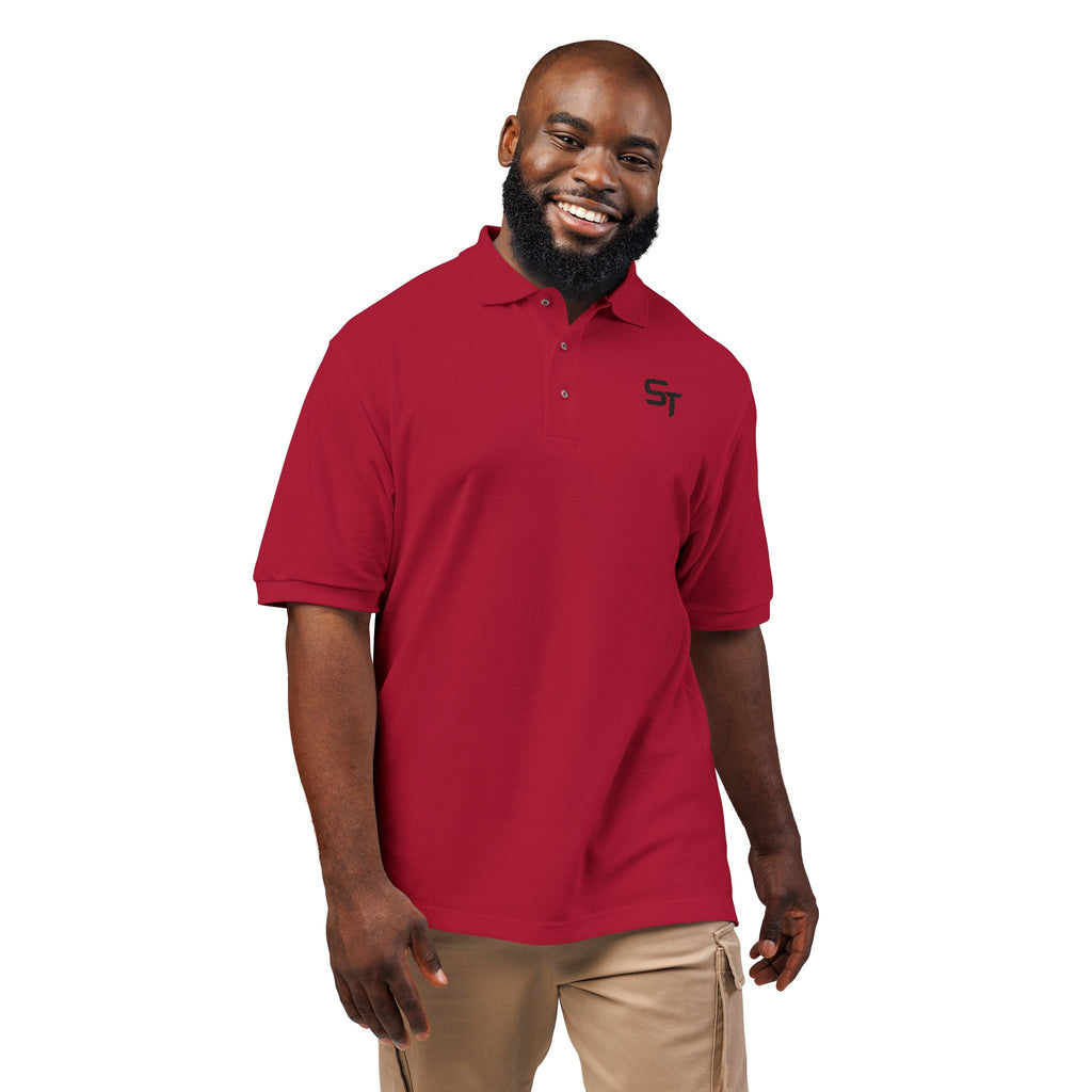 Unisex Polo Shirt Rubby Red