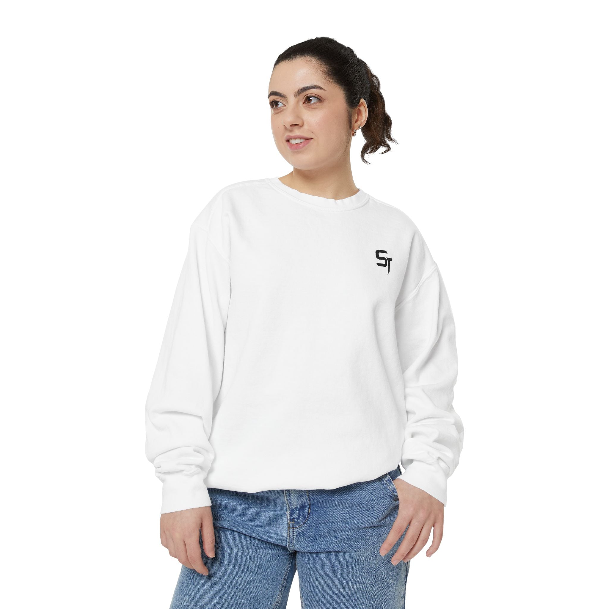 Unisex Sweatshirt Pure White