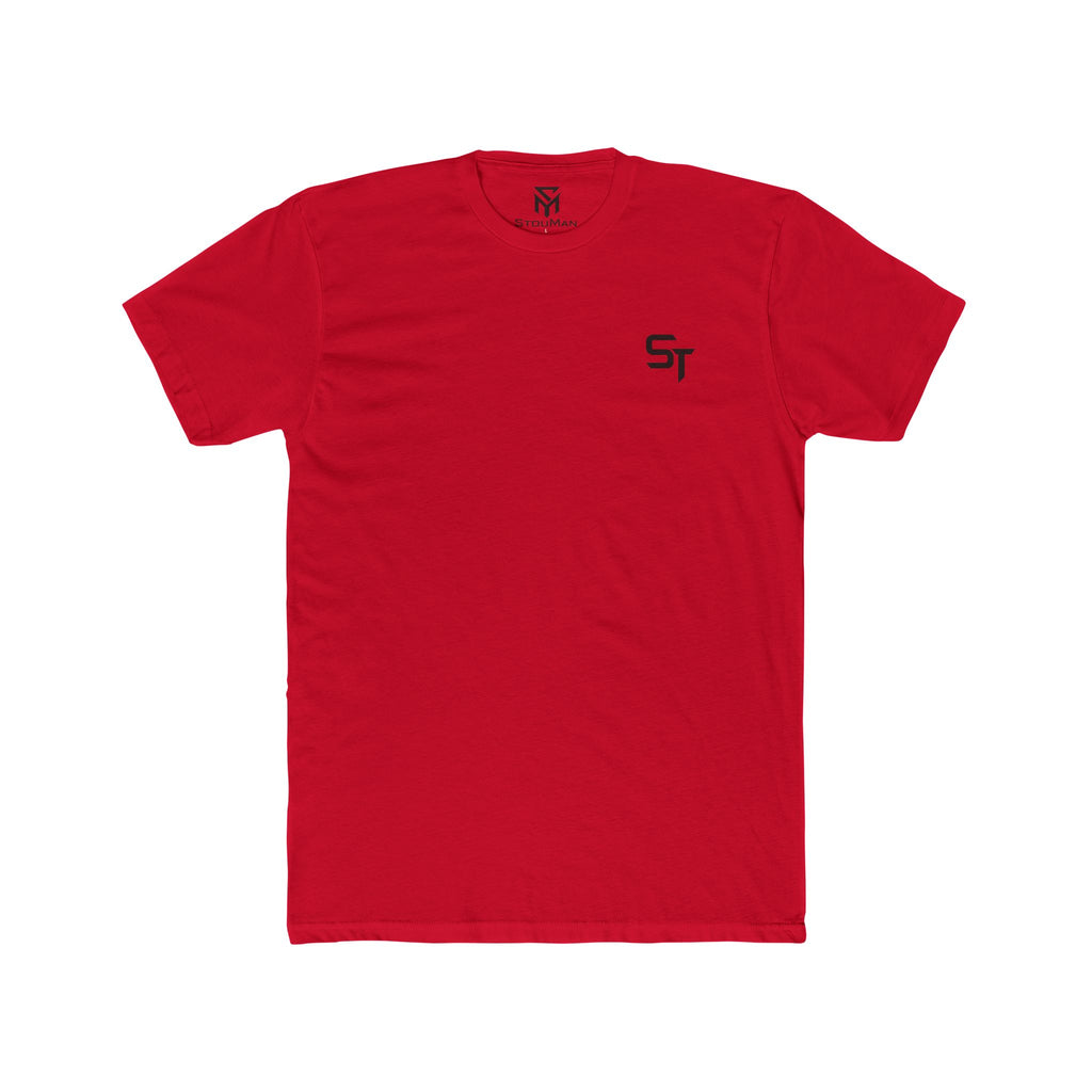 Unisex Cotton T-shirt Multy Red