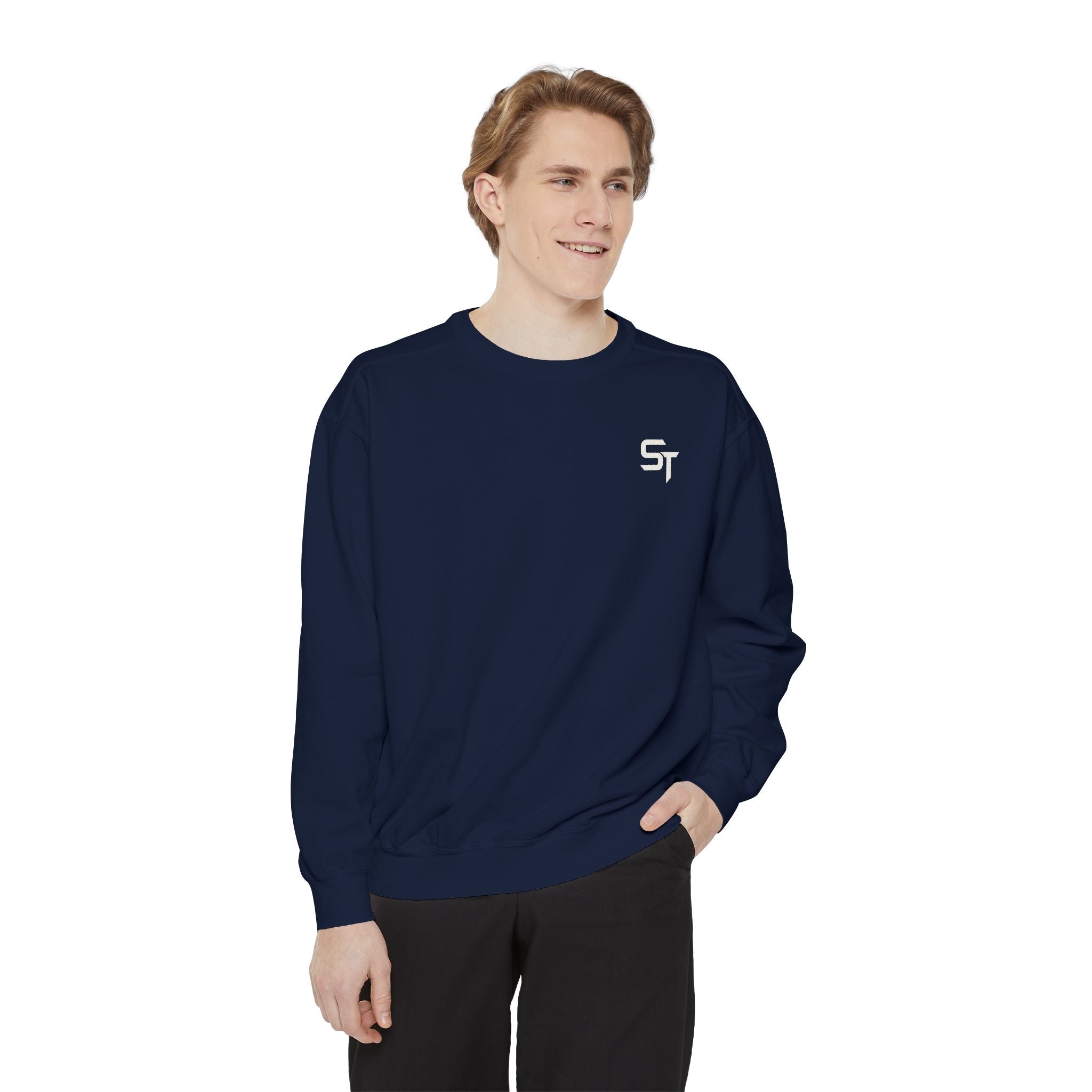 Unisex Sweatshirt Gray-Blue
